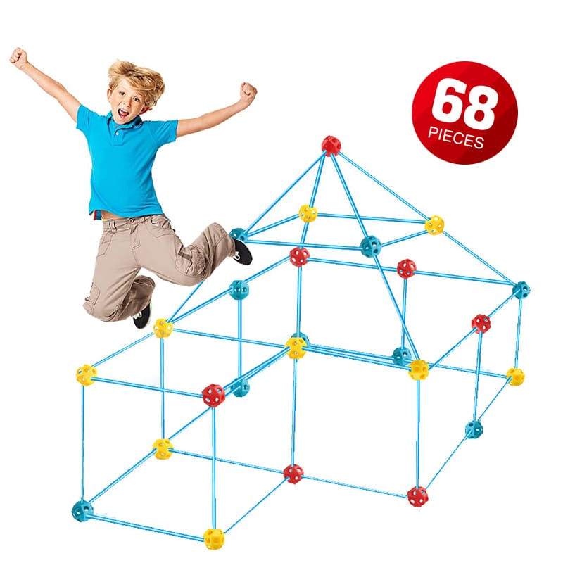 Fort Building Kit – 68 pieces - Image 2